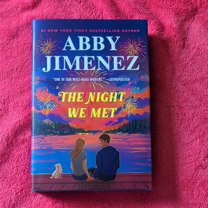 *INDIE EDITION* Abby Jimenez — The Night We Met - Deluxe, Sprayed Edges - NEW